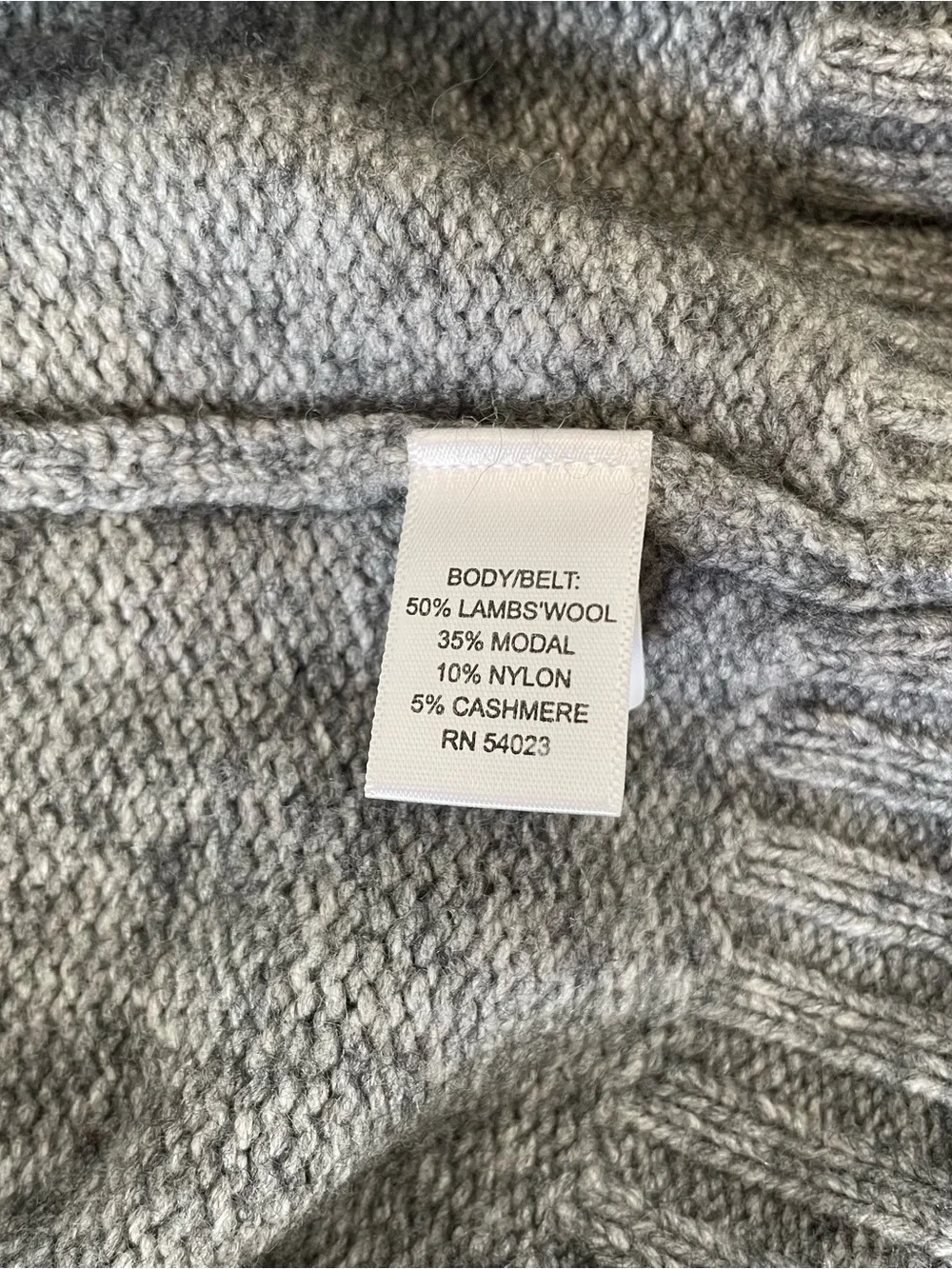 Banana Republic Women S Gray Cardigan Wool Cashmere Minimalist Quiet Luxury Y2K